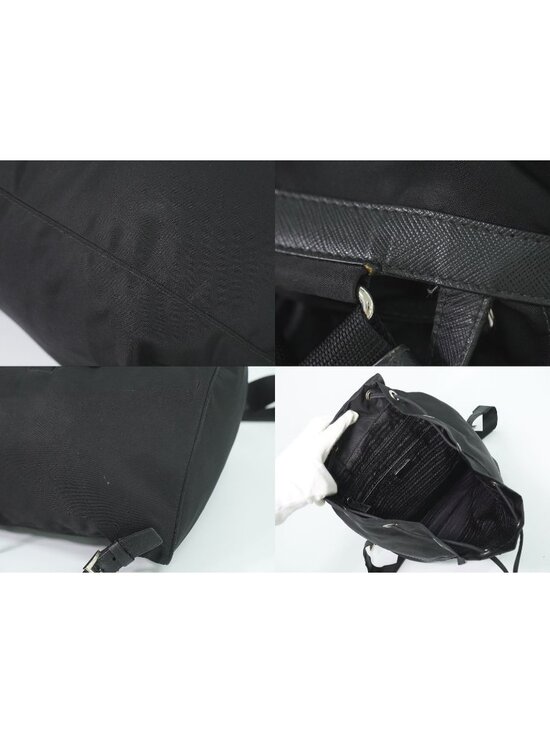 Prada Nylon Backpack Black main image 4